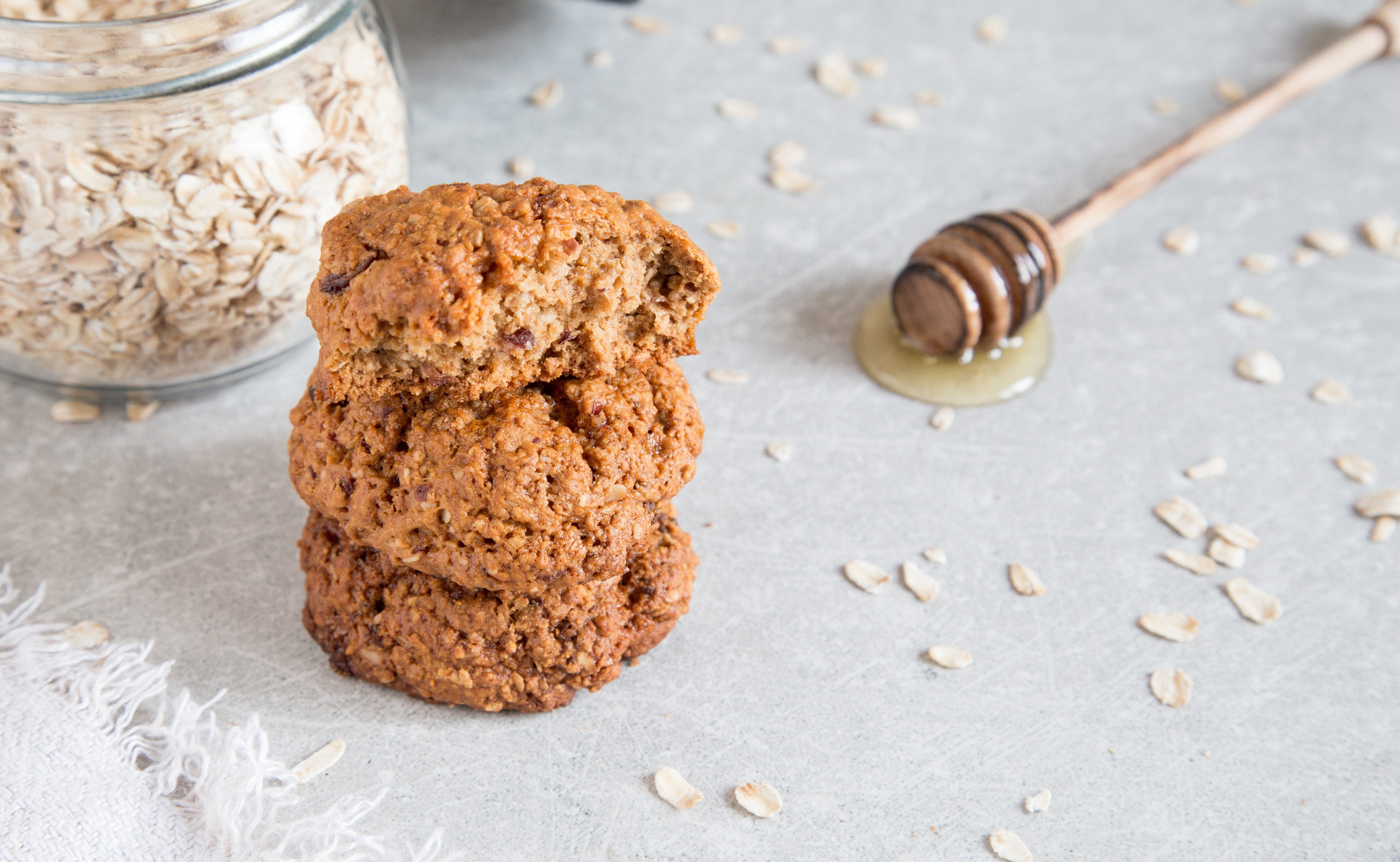 Honey Oat Biscuits