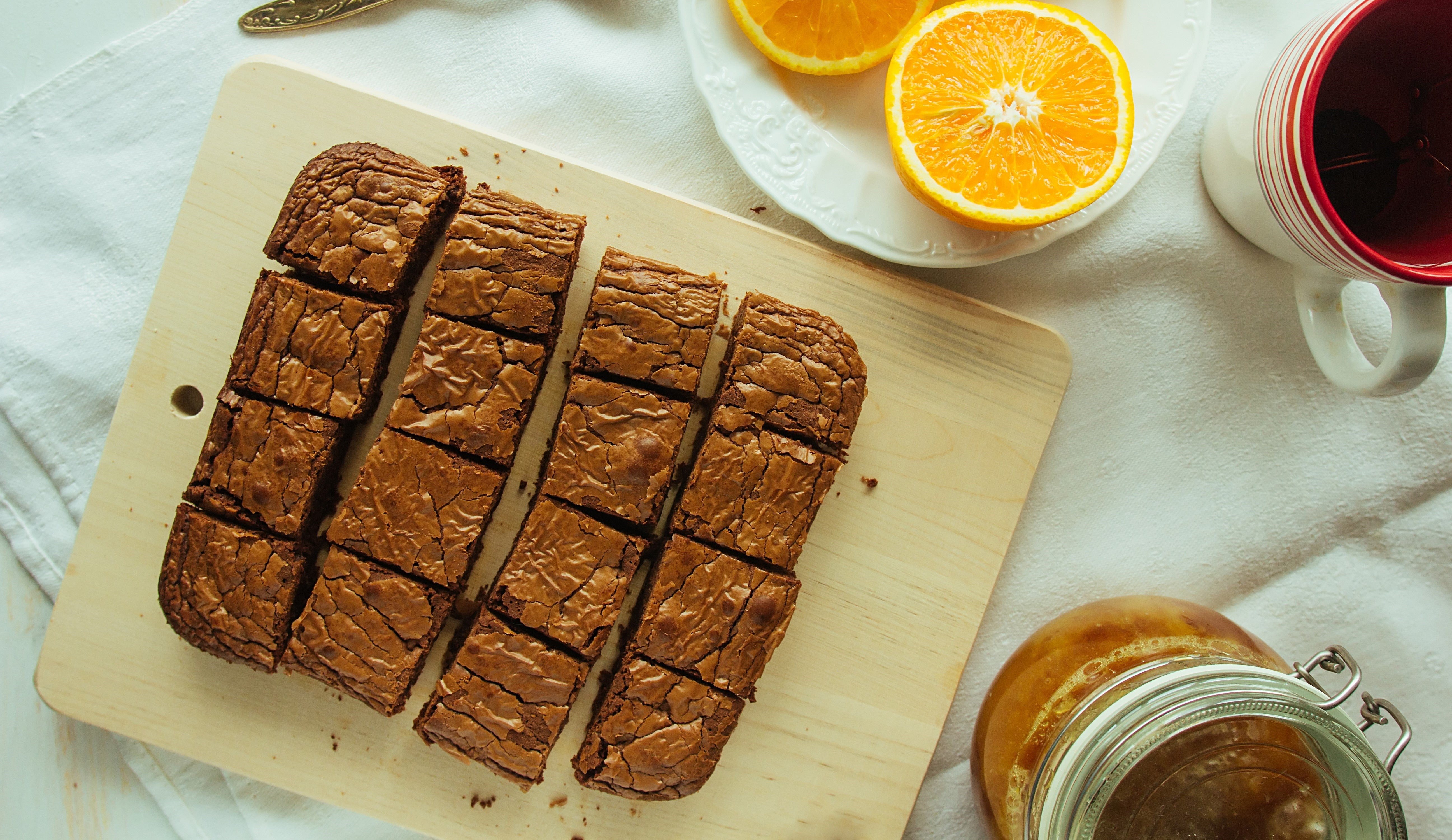 Just Bee's Perfect Honey Chocolate Brownies