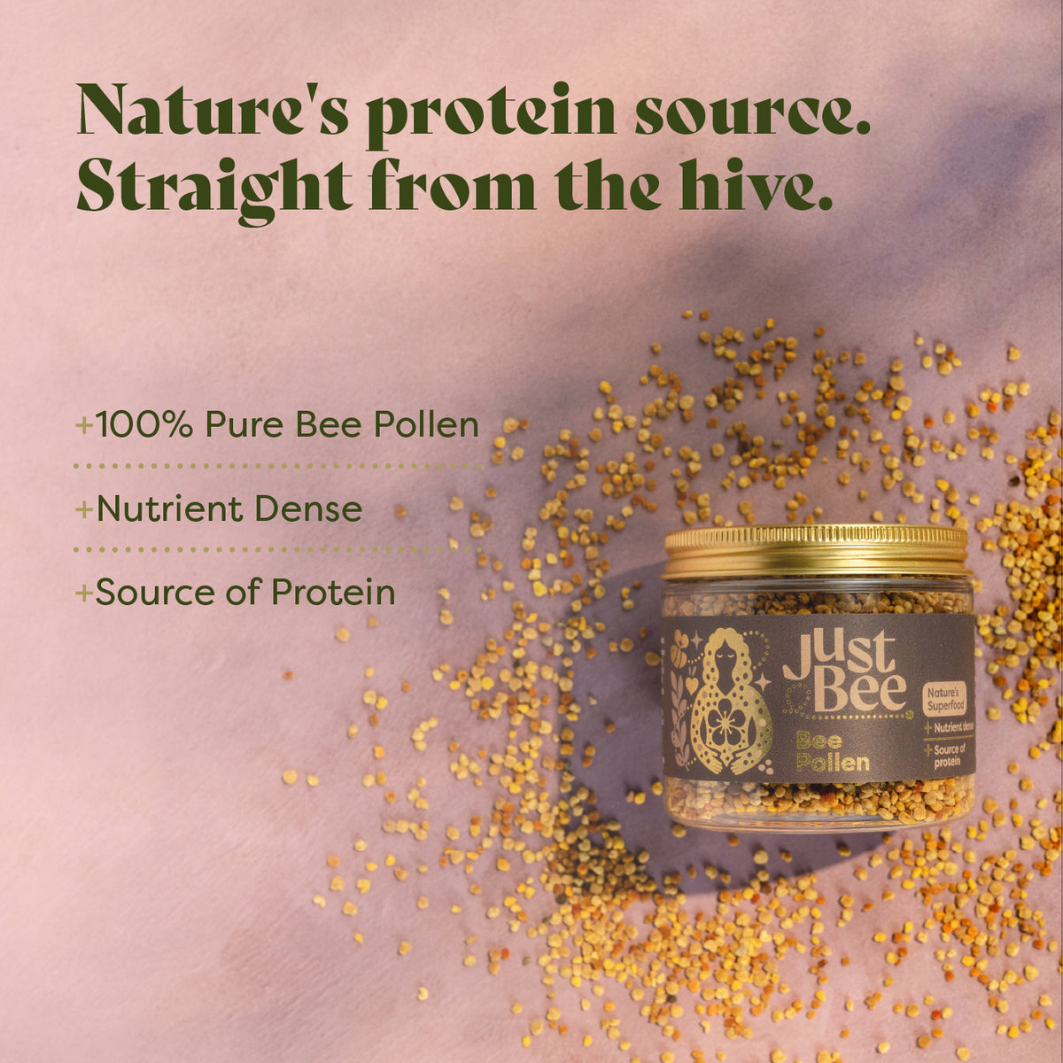 Bee Pollen - Nature’s Superfood (140g)