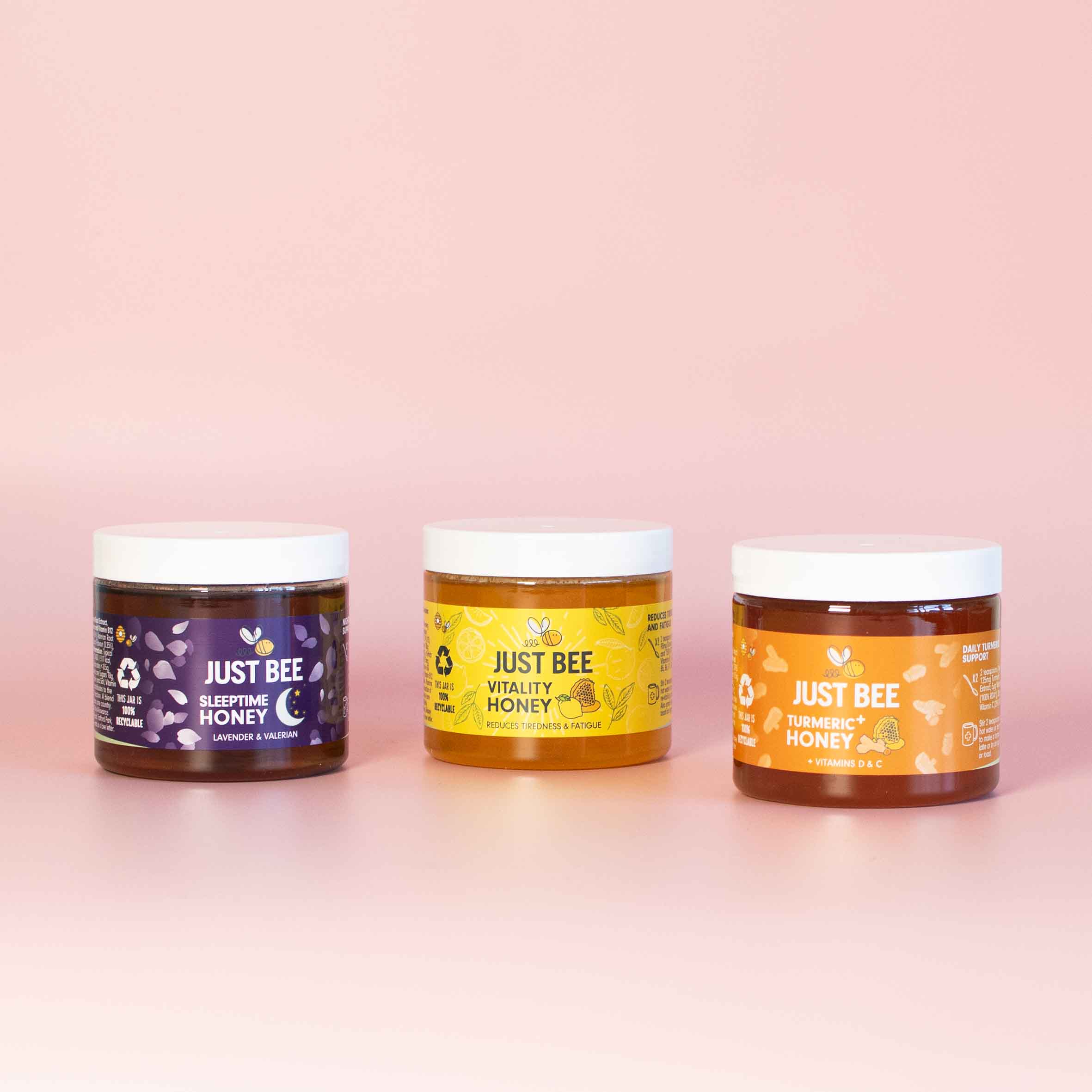 Honey Trio Wellness Bundle