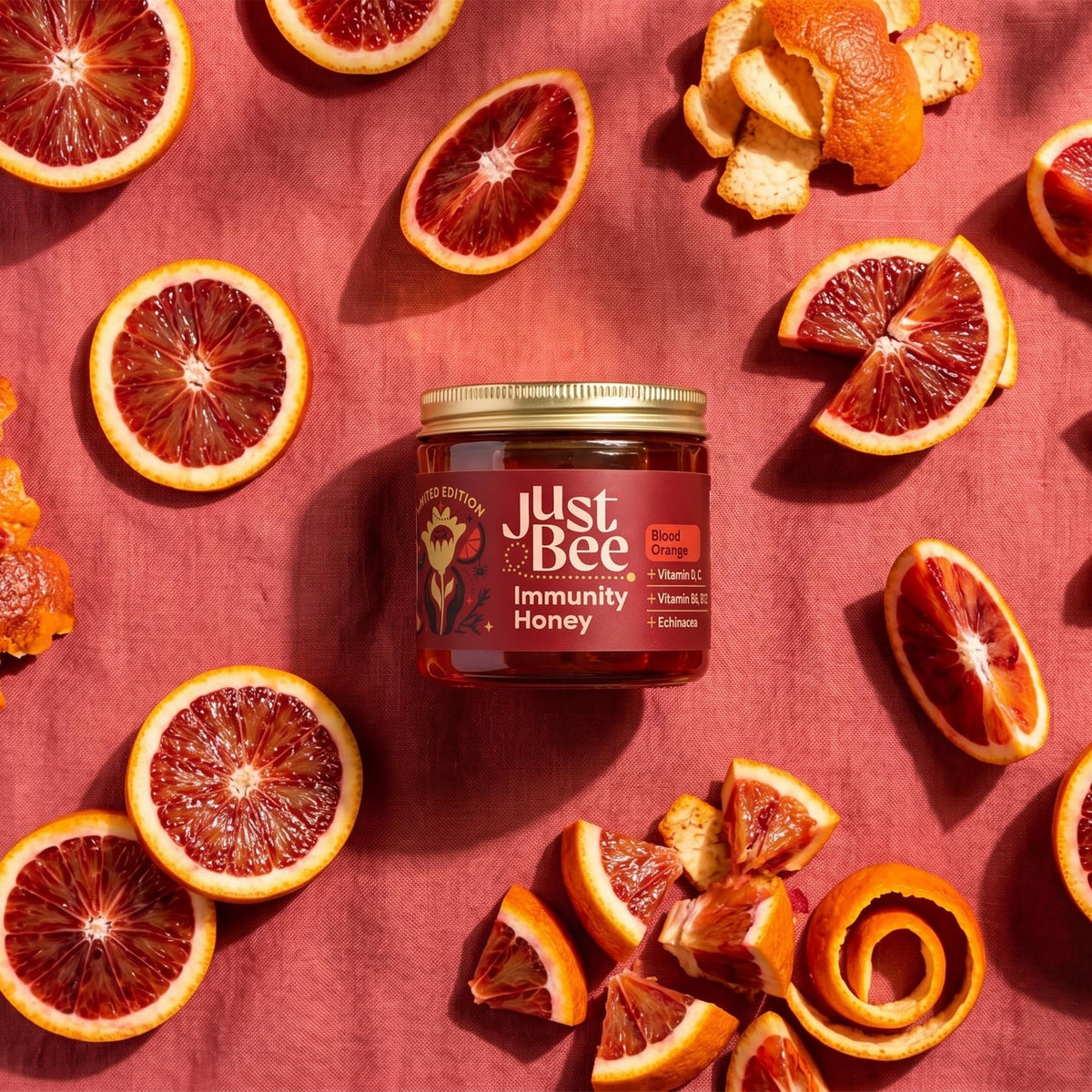 LIMITED EDITION Blood Orange Immunity Honey (260g)