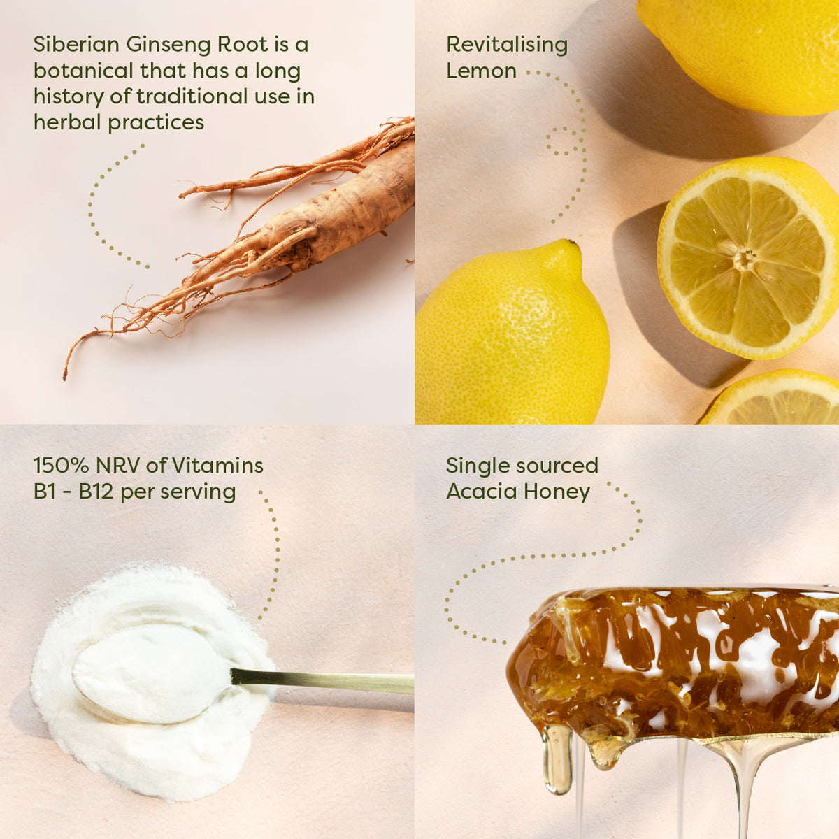 Vitality Honey for Tiredness & Fatigue Multipack (3x260g)