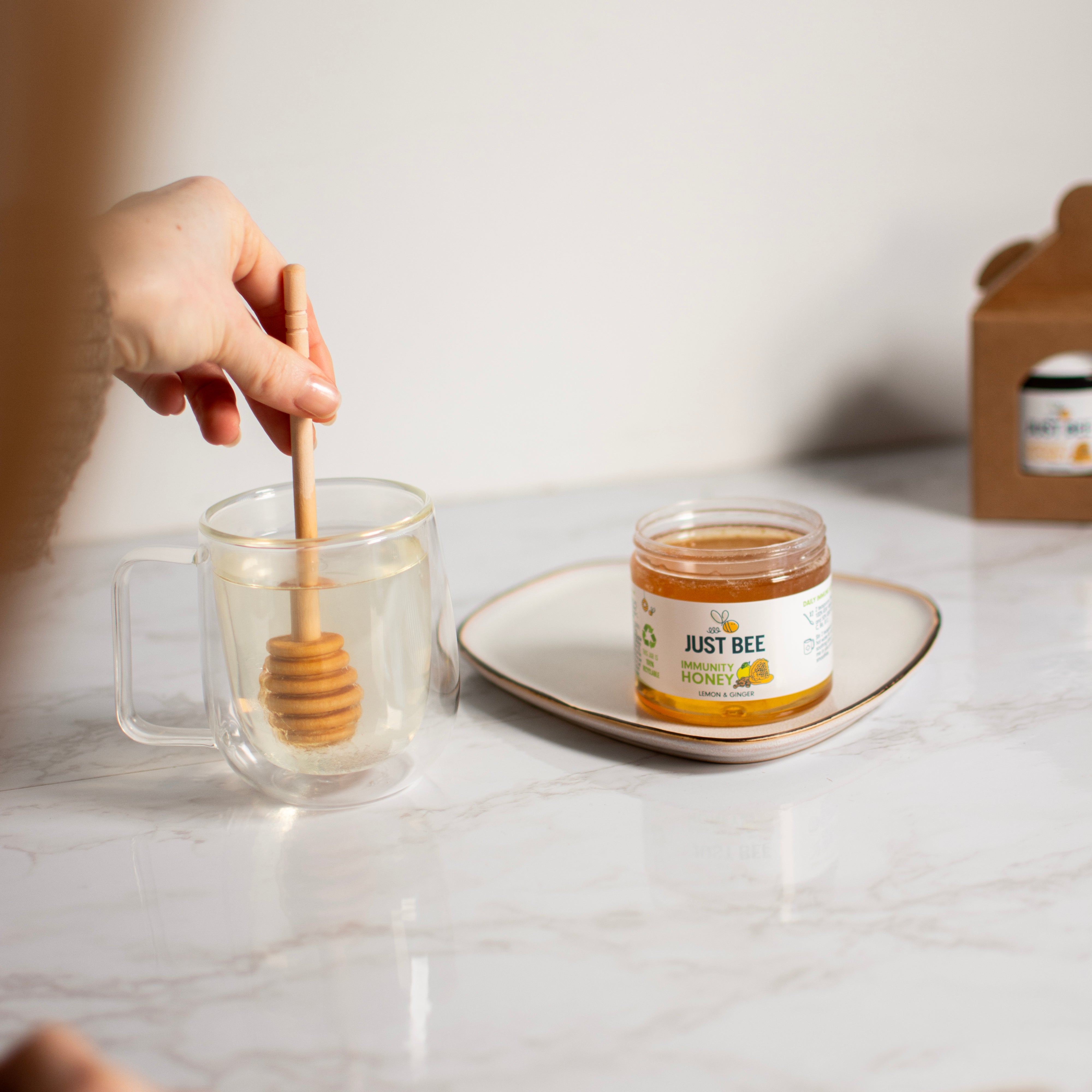 Mixed Immunity Honey Pack (2 Original & 2 Lemon & Ginger & 2 Orange)