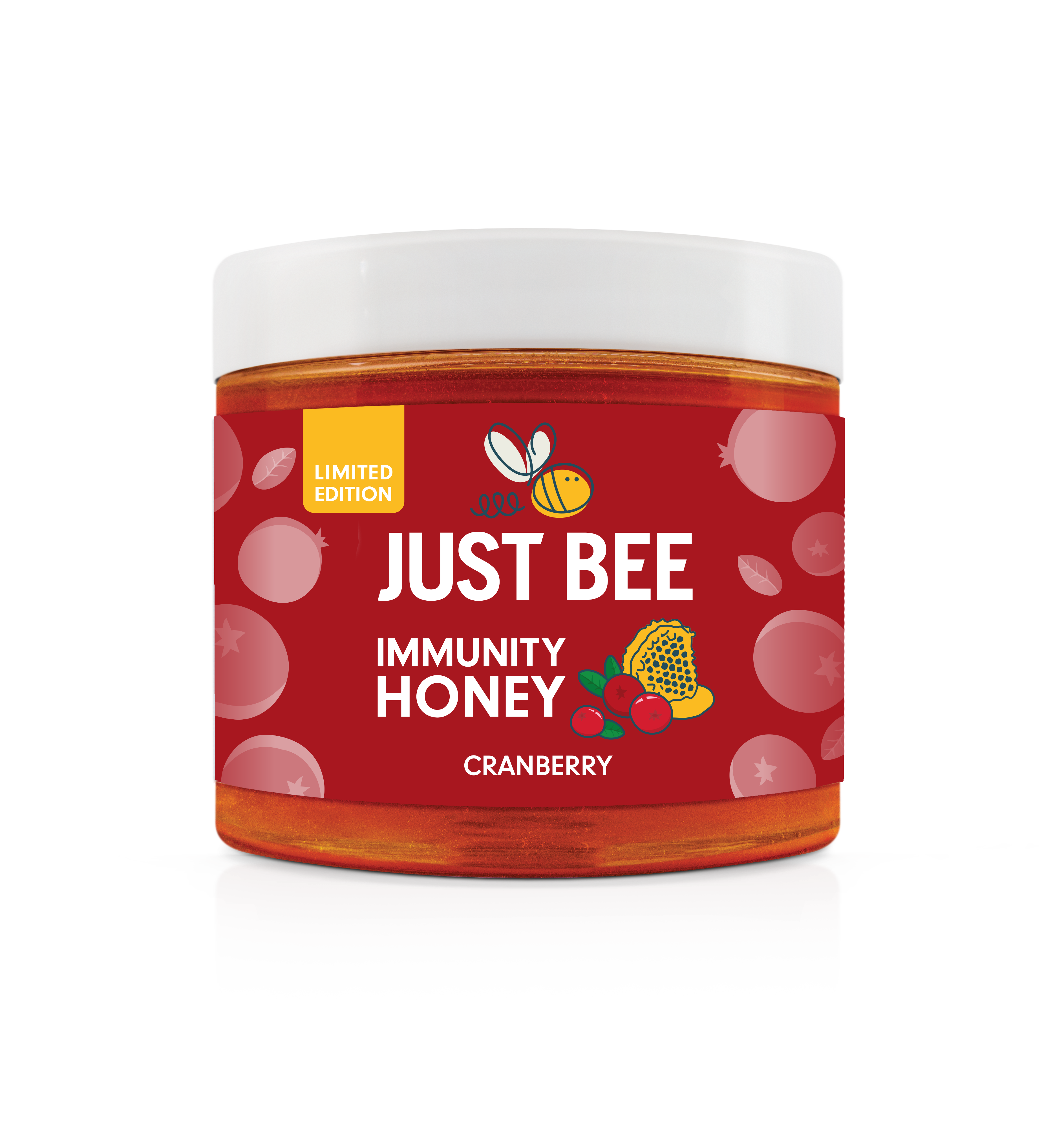 LIMITED EDITION Cranberry Immunity Honey (6x260g)