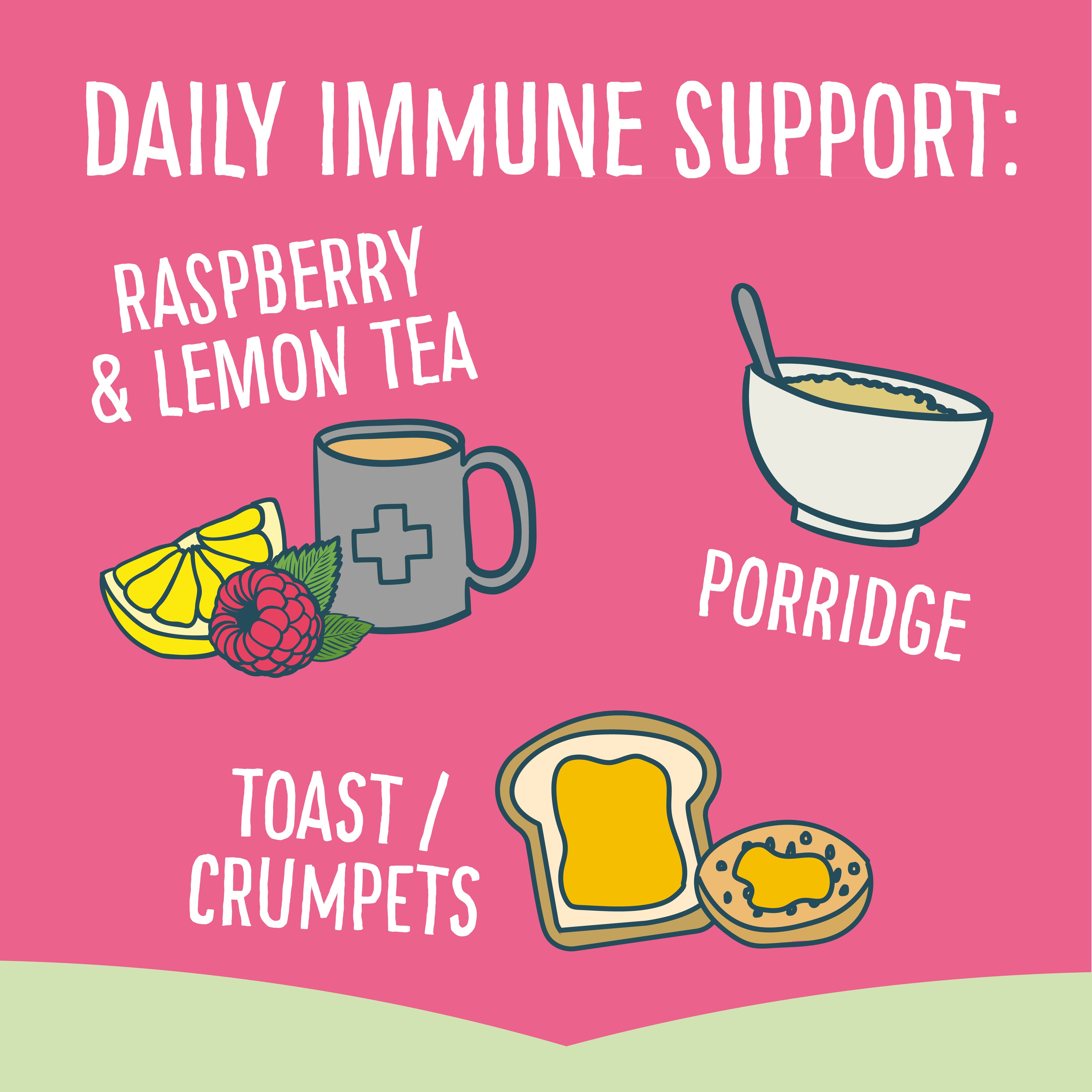 LIMITED EDITION Raspberry & Lemon Immunity Honey Bulkpack (6x260g)