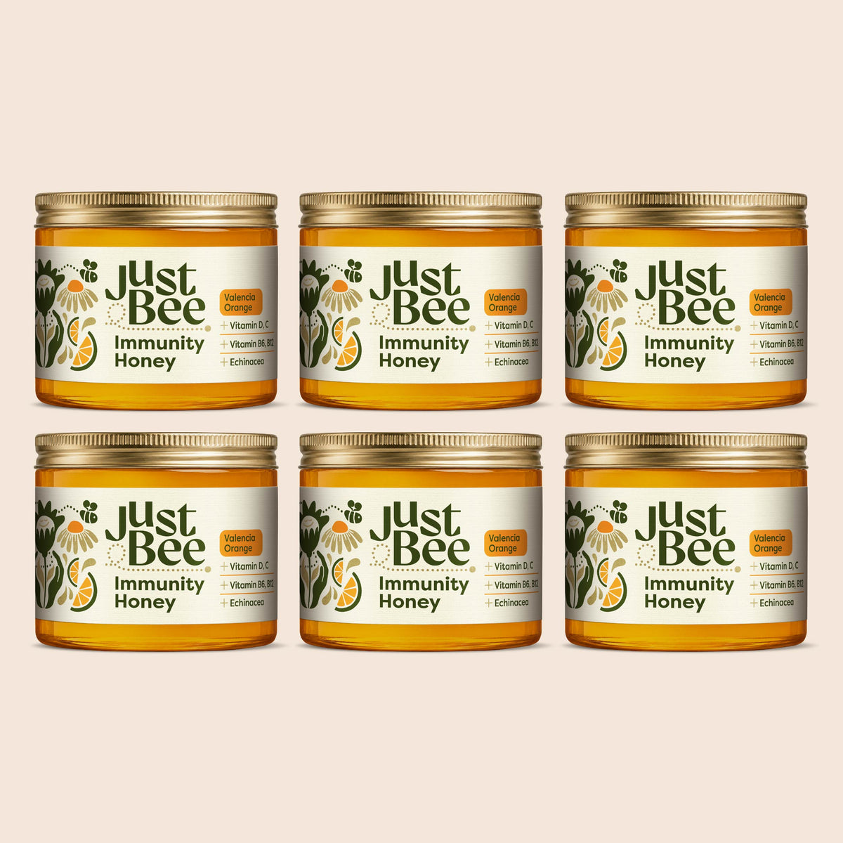 Orange Immunity Honey Bulk Pack (6x260g)