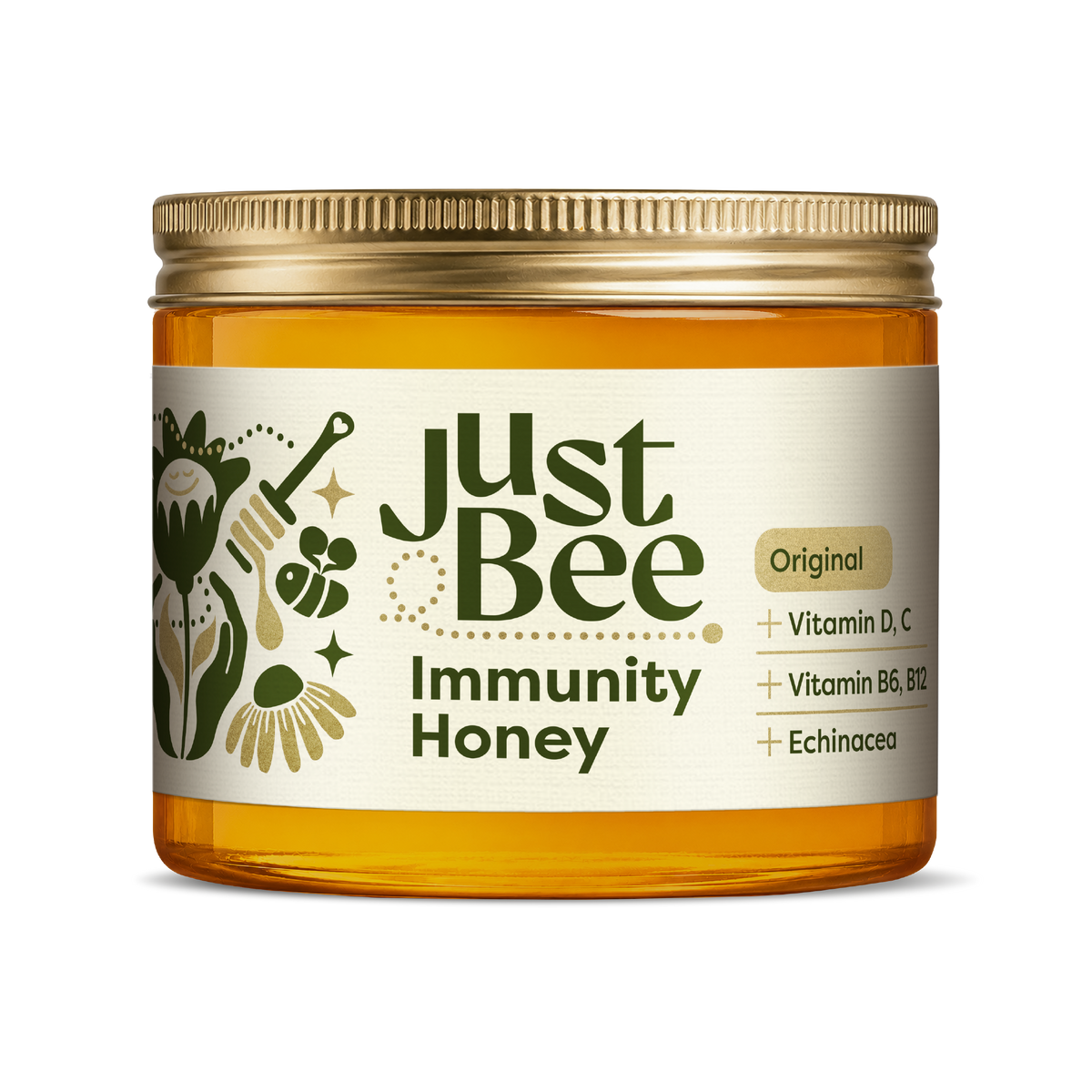 Mixed Immunity Honey Pack (2 Original & 2 Lemon & Ginger & 2 Orange)