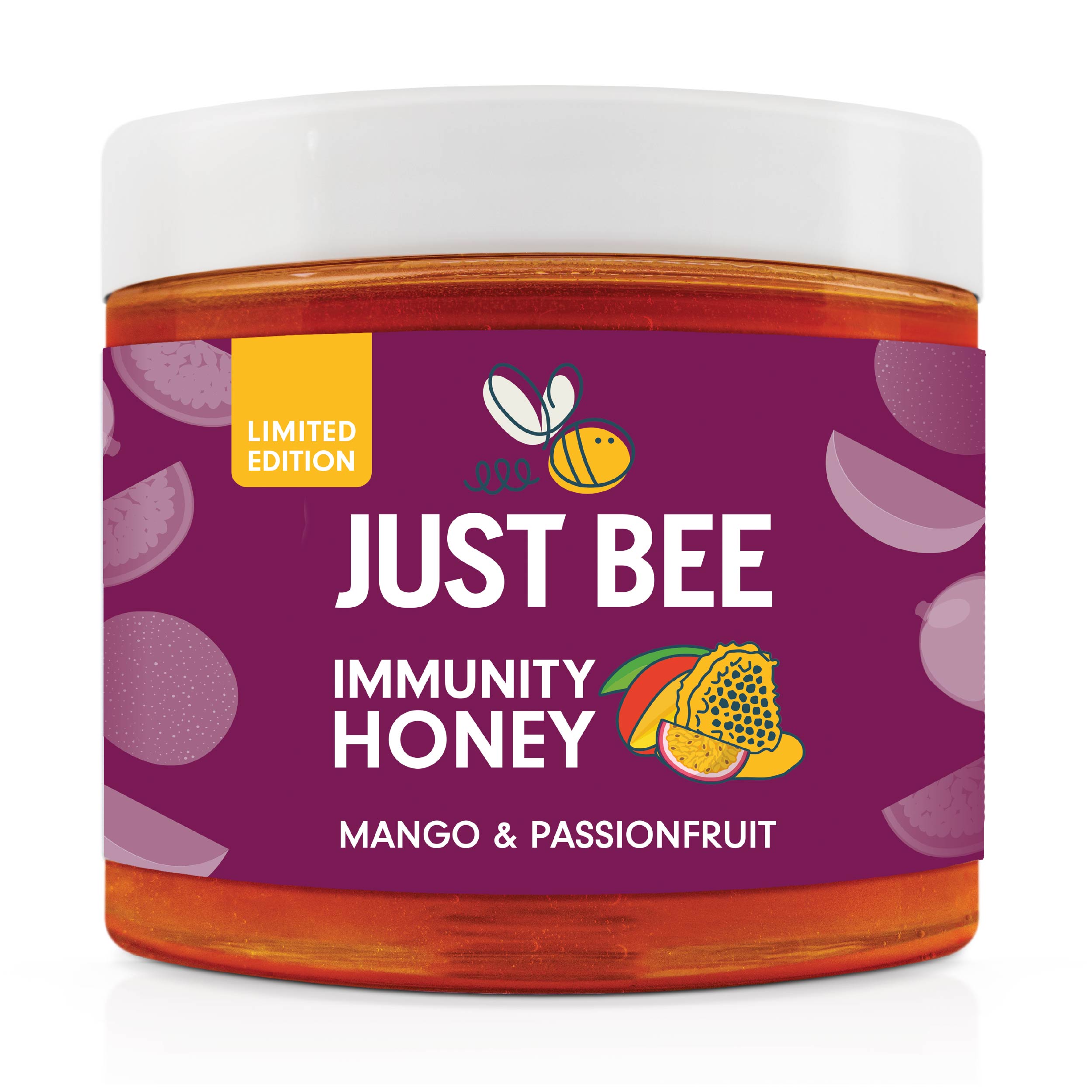LIMITED EDITION Mango & Passionfruit Immunity Honey (260g)