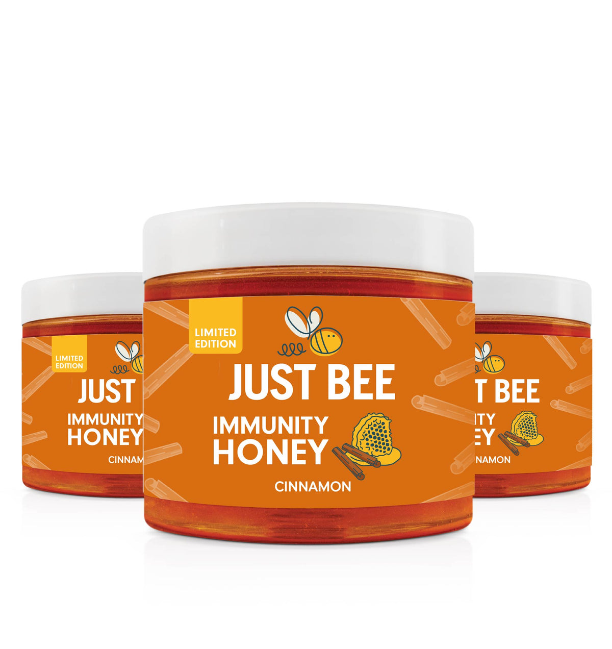 LIMITED EDITION Cinnamon Immunity Honey Multipack (3x260g)