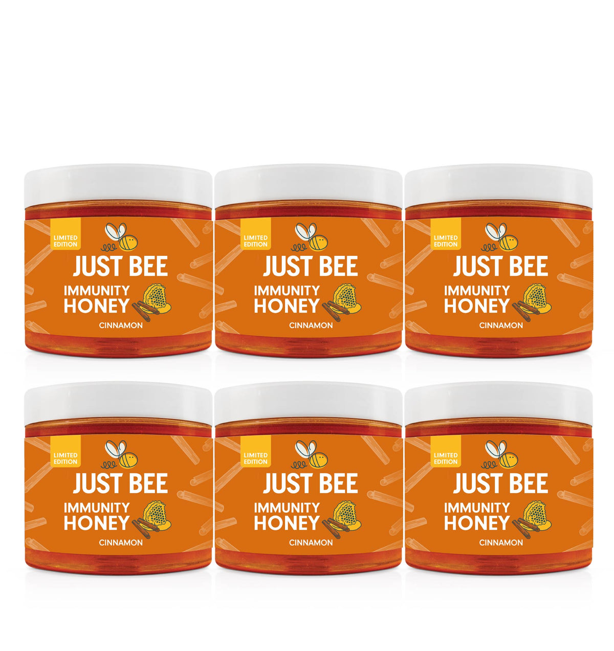 LIMITED EDITION Cinnamon Immunity Honey Bulkpack (6x260g)