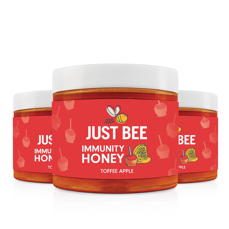 LIMITED EDITION Toffee Apple Immunity Honey (3x260g)