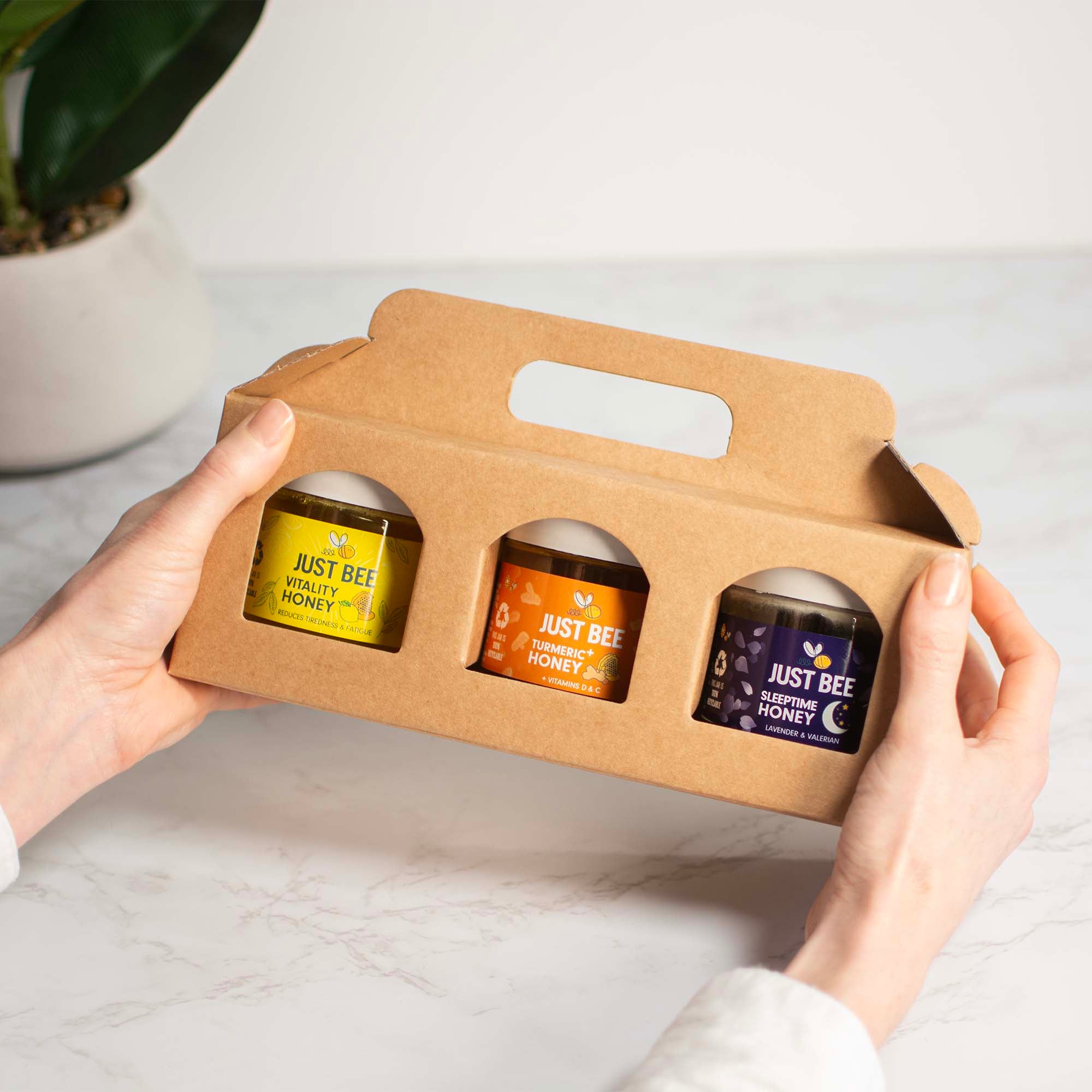 Wellness Honey Trio (Turmeric+, Vitality, Sleeptime) - Gift Box (3x260g)
