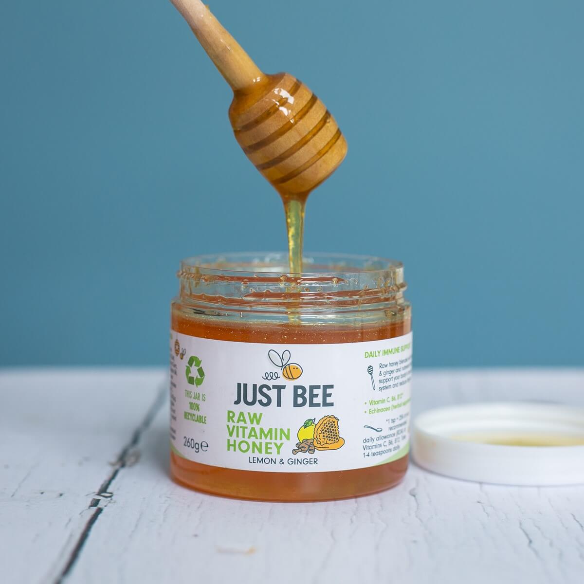Lemon & Ginger Immunity Honey Multipack (3 x 260g)