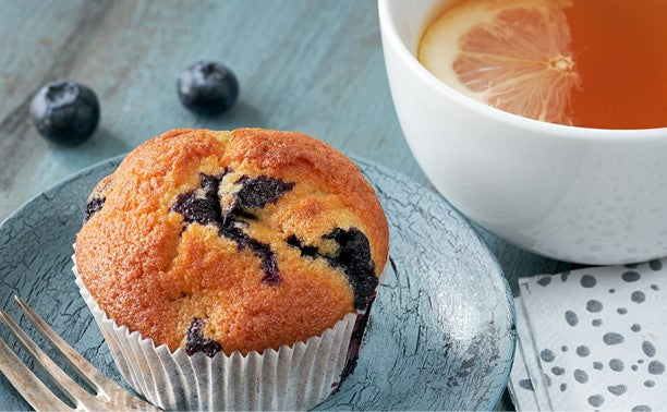 Honey and Blueberry Muffins