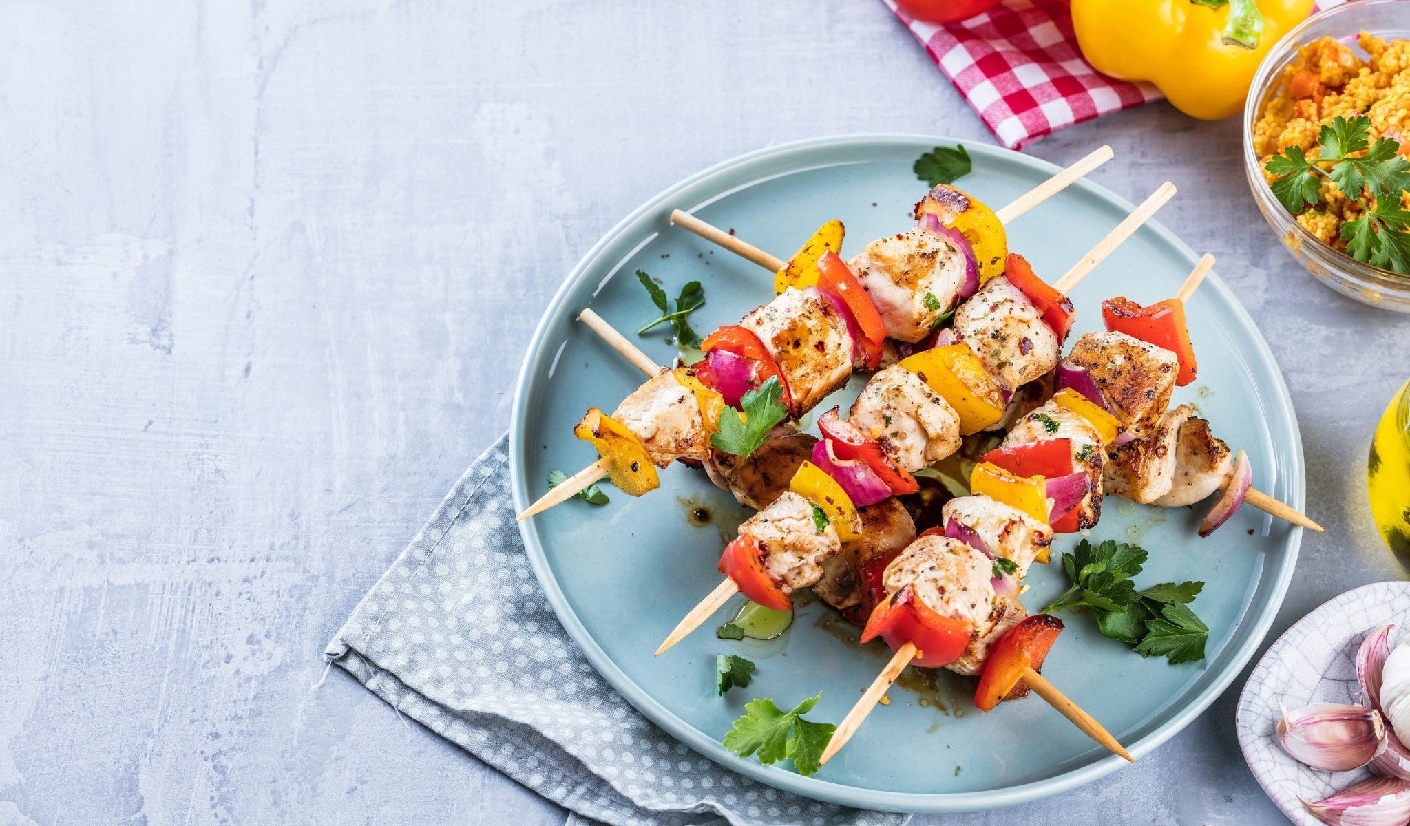 Honey Lime Chicken Kebabs