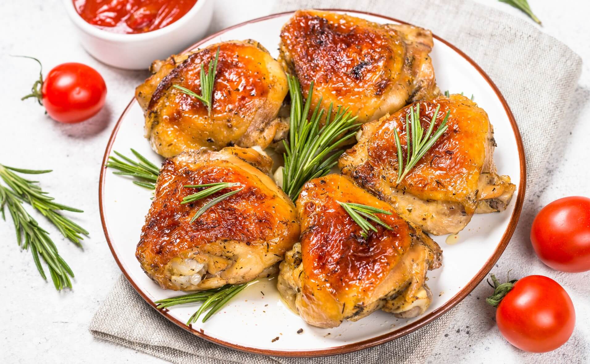 Honey Chilli Chicken on a plate