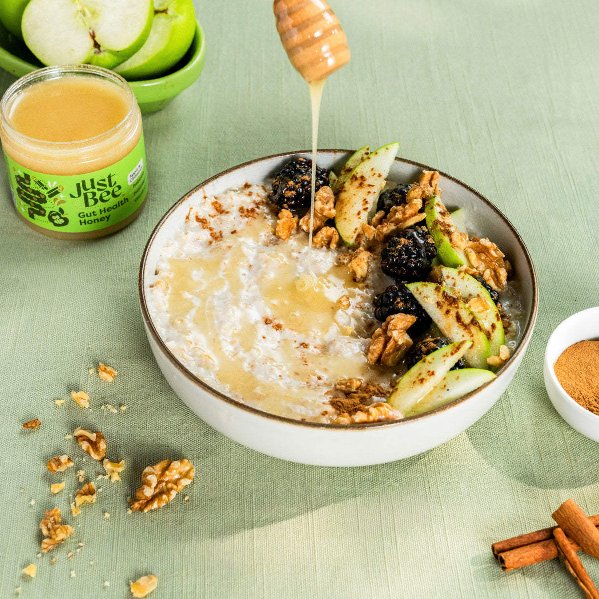 Gut Health Honey with Apple & Cinnamon (3x260g)