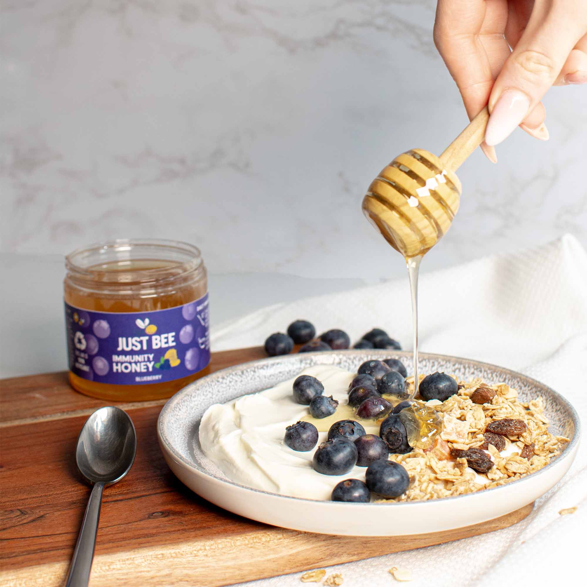 LIMITED EDITION Blueberry Immunity Honey (260g)