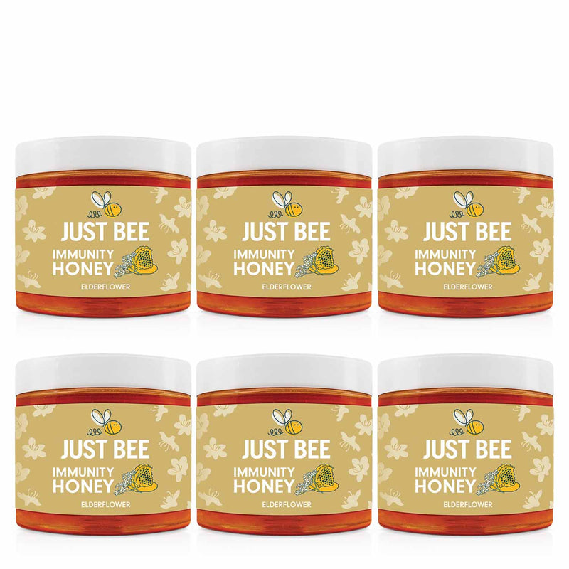 LIMITED EDITION Elderflower Immunity Honey (6x260g)