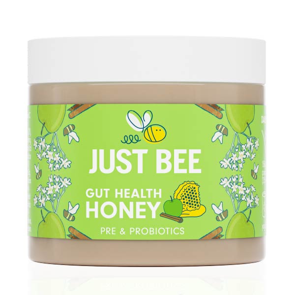 Gut Health Honey - Apple & Cinnamon with Pre and Probiotics (260g)
