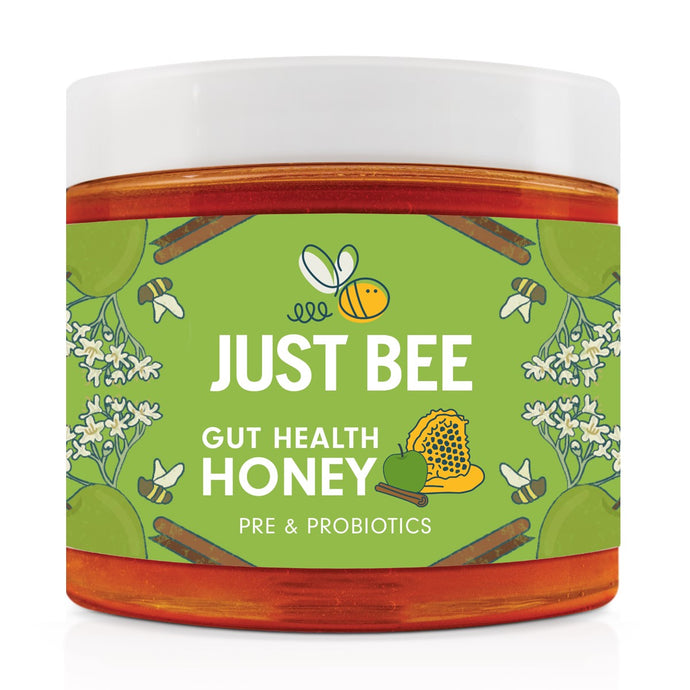Gut Health Honey - Apple & Cinnamon with Pre and Probiotics (260g)