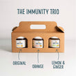 Load image into Gallery viewer, Immunity Honey Trio (Orange, Original, Lemon &amp; Ginger) - Gift Box (3x260g)
