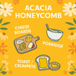 Load image into Gallery viewer, Raw Acacia Honeycomb Bulkpack (6 x 200g)