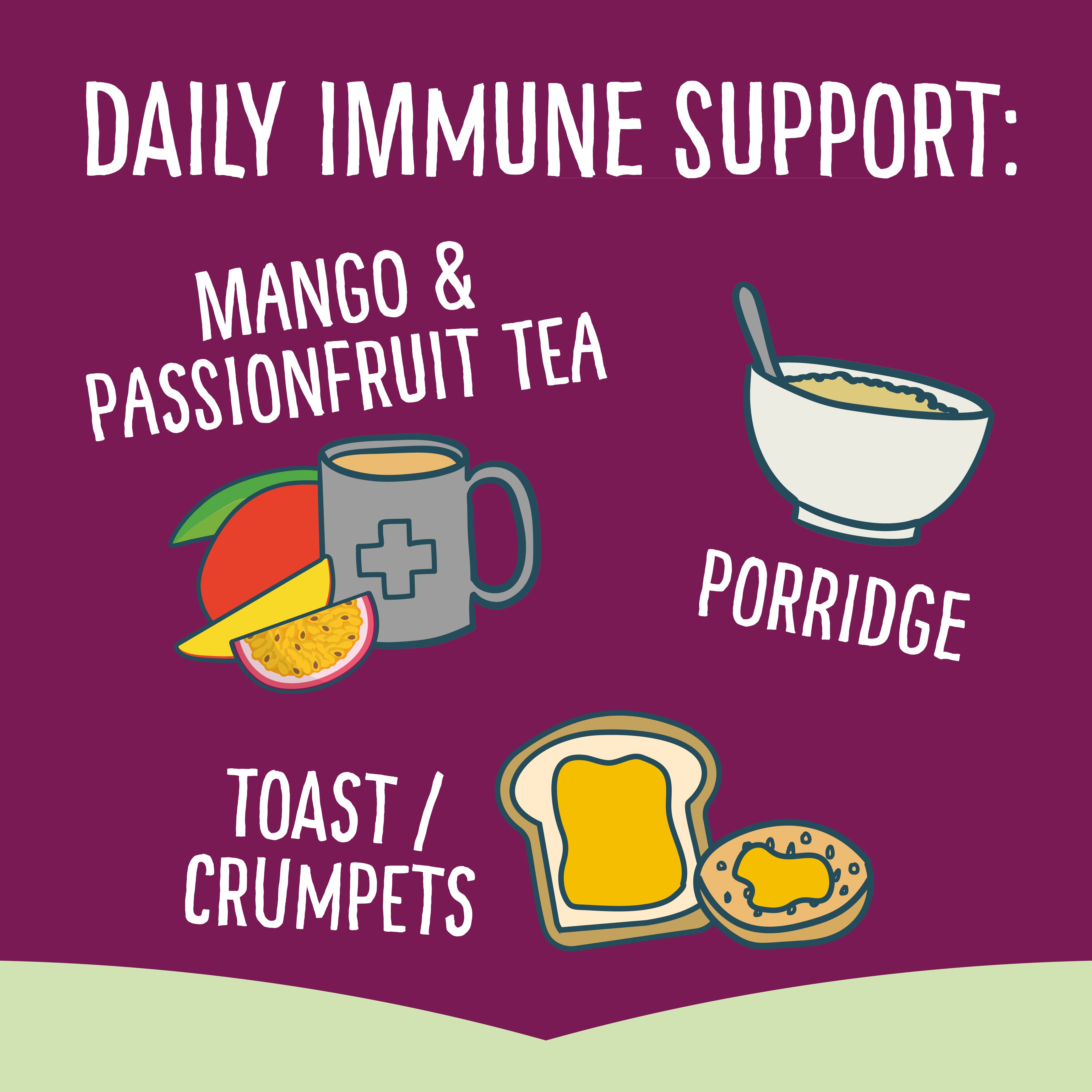 LIMITED EDITION Mango & Passionfruit Immunity Honey (3 x 260g)