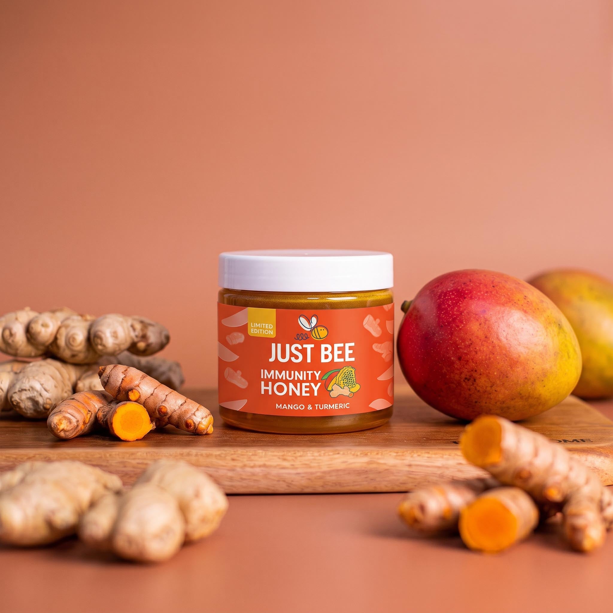 LIMITED EDITION Mango & Turmeric Immunity Honey Multipack (3x260g)