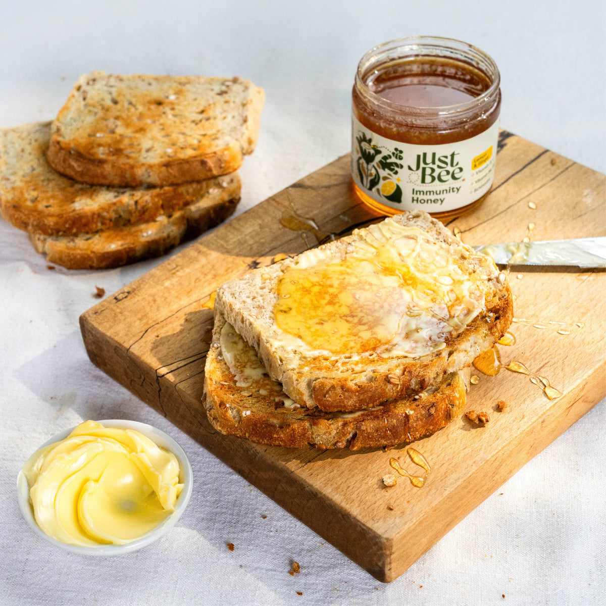 Lemon & Ginger Immunity Honey (260g) - Subscription