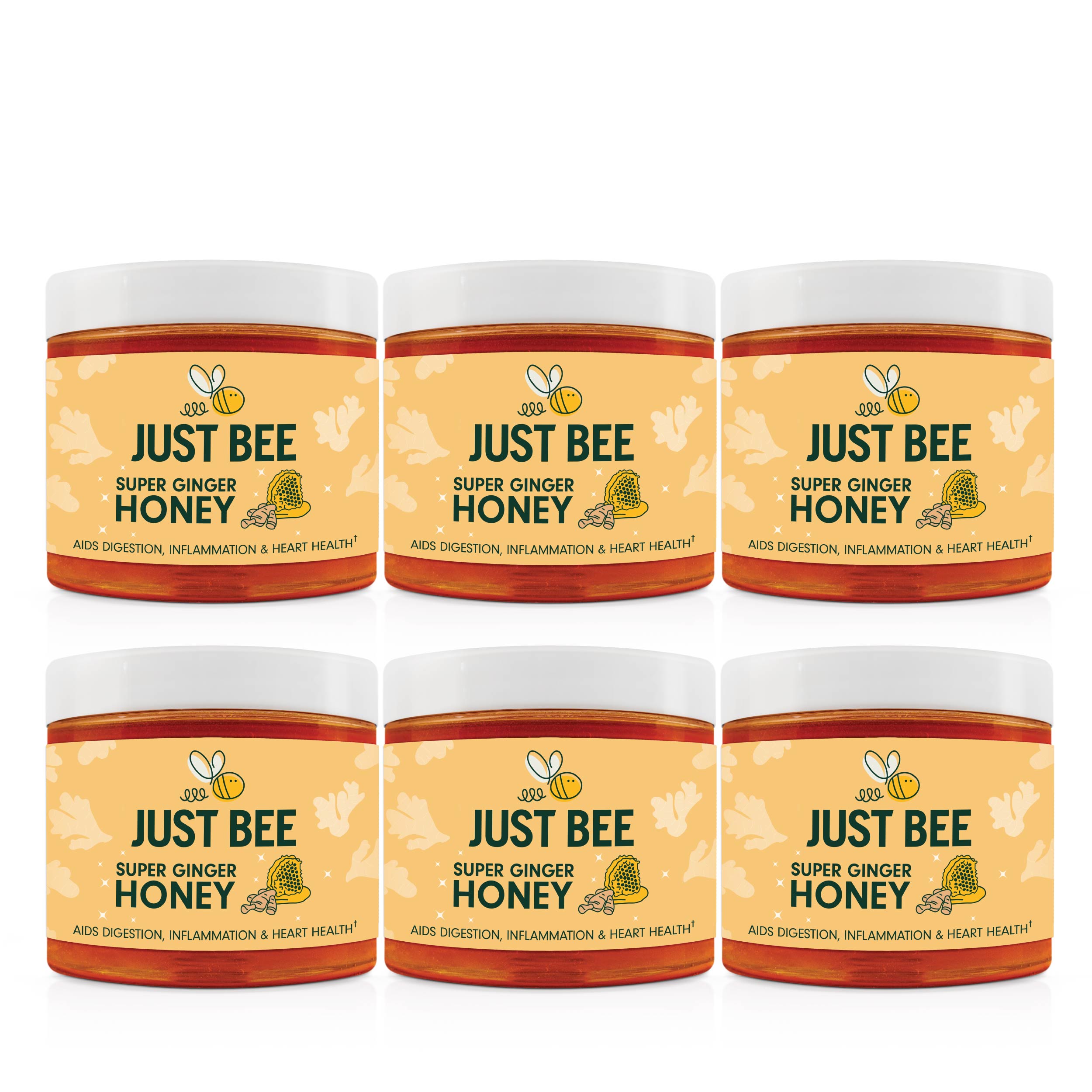 Super Ginger Honey Bulk Pack (6 x 260g)