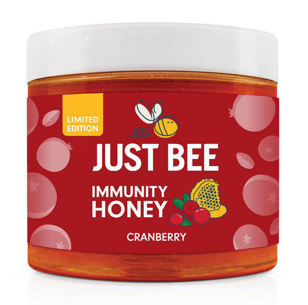 LIMITED EDITION | Cranberry Immunity Honey (260g) – Just Bee Honey