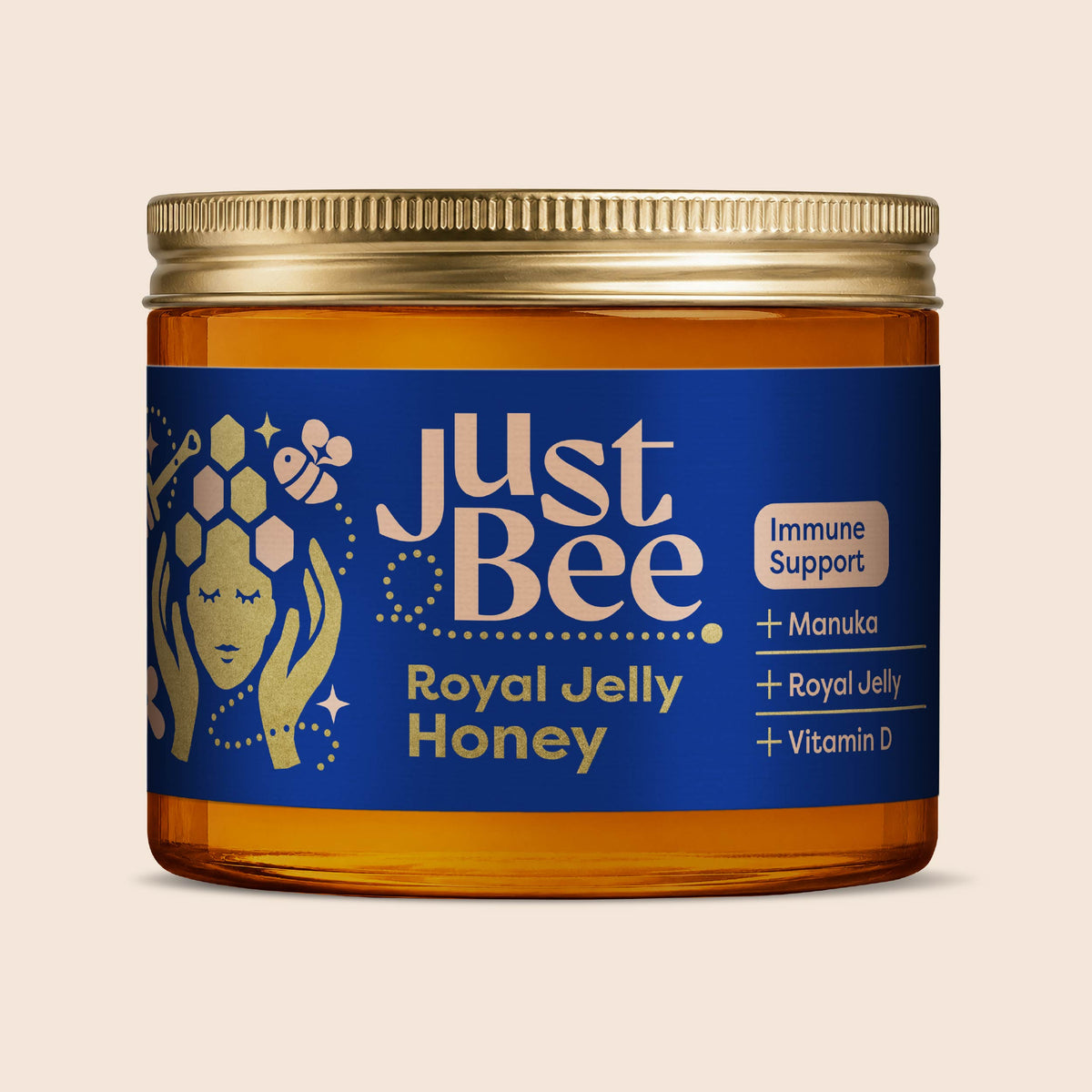 Royal Honey - with Royal Jelly, Manuka & Vitamin D (260g)