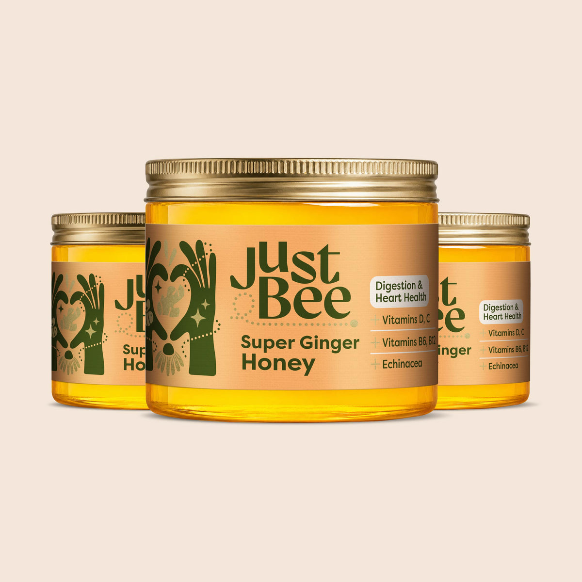 Super Ginger Honey Multipack (3 x 260g)