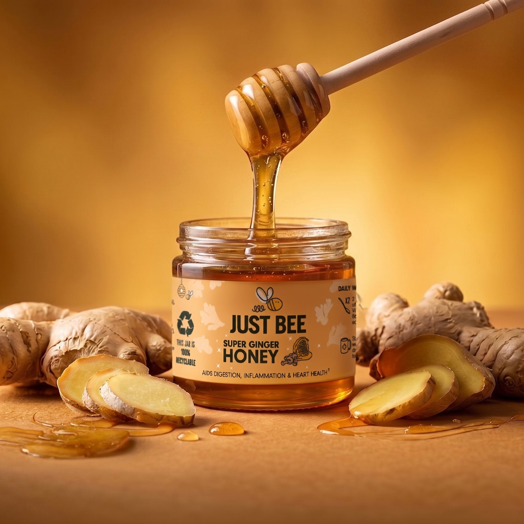 Super Ginger Honey Multipack (3 x 260g)