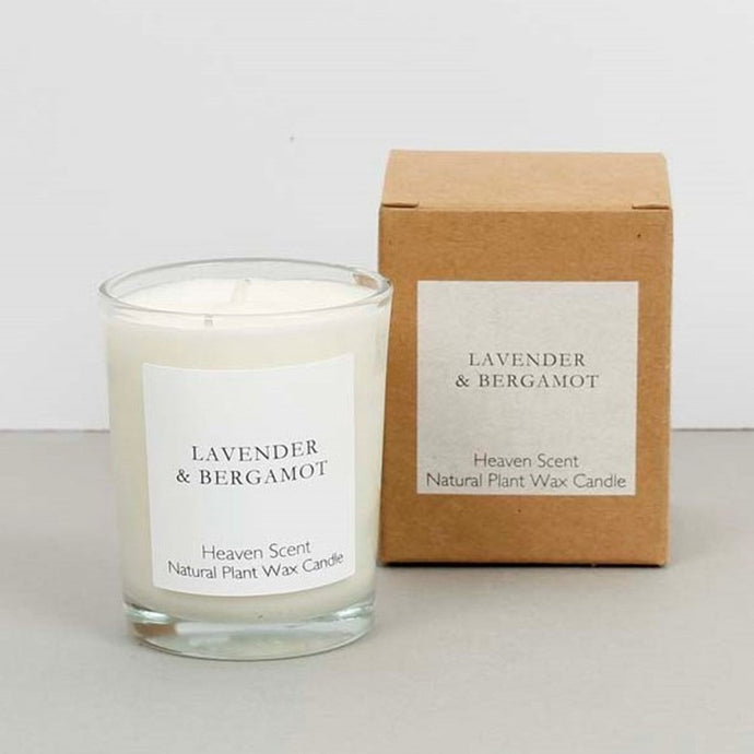 Relaxing Scented Candle (Lavender & Bergamot)