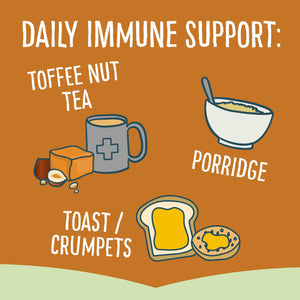 LIMITED EDITION Toffee Nut Immunity Honey Bulkpack (6x260g)