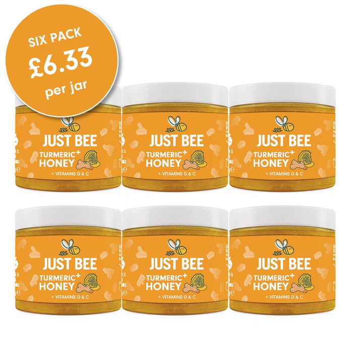 Turmeric+ Honey with Turmeric, Vitamins D & C Bulkpack (6x260g)