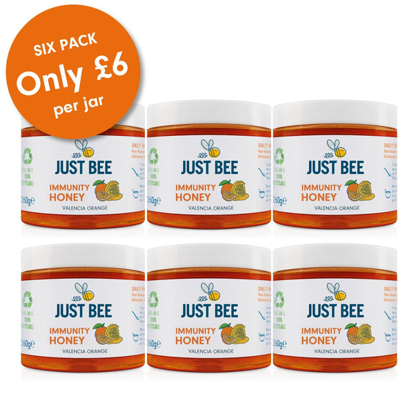 Orange Immunity Honey Bulk Pack (6 x 260g) – Just Bee Honey