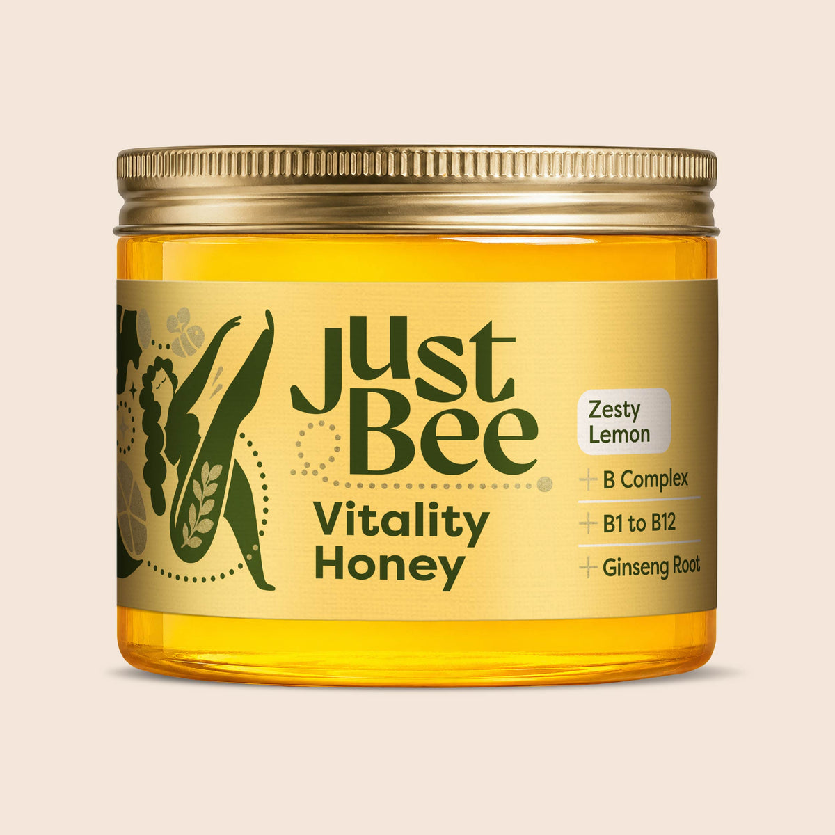 Vitality Honey for Tiredness & Fatigue (260g)