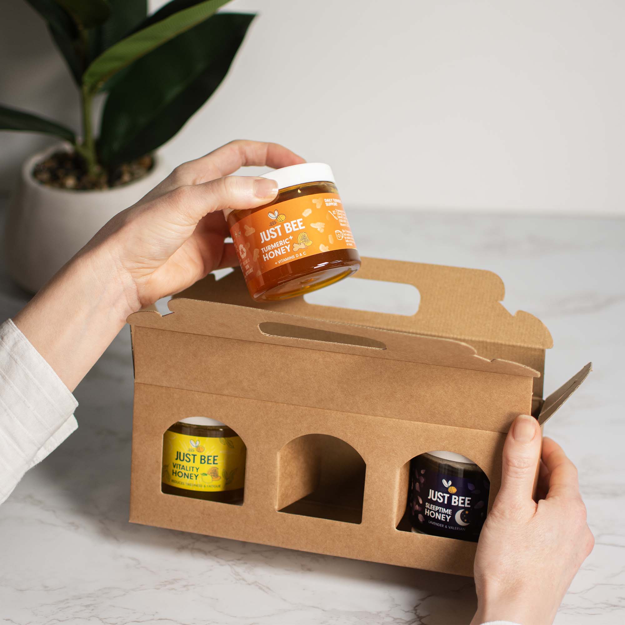 Wellness Honey Trio (Turmeric+, Vitality, Sleeptime) - Gift Box (3x260g)