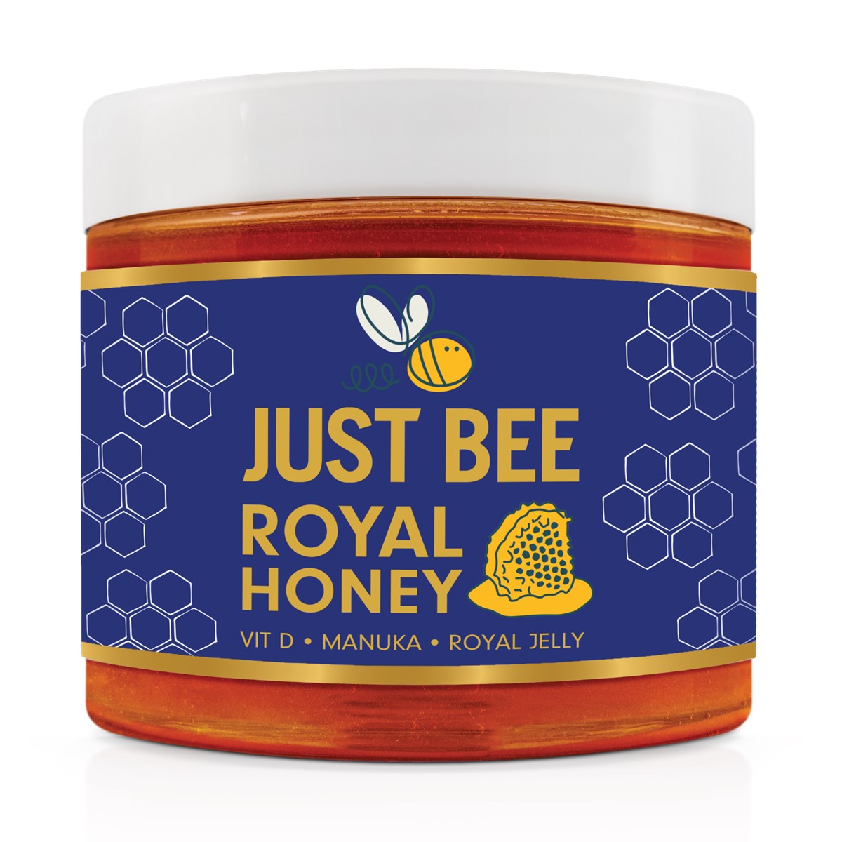 Royal Honey - with Royal Jelly, Manuka & Vitamin D (260g) – Just Bee Honey