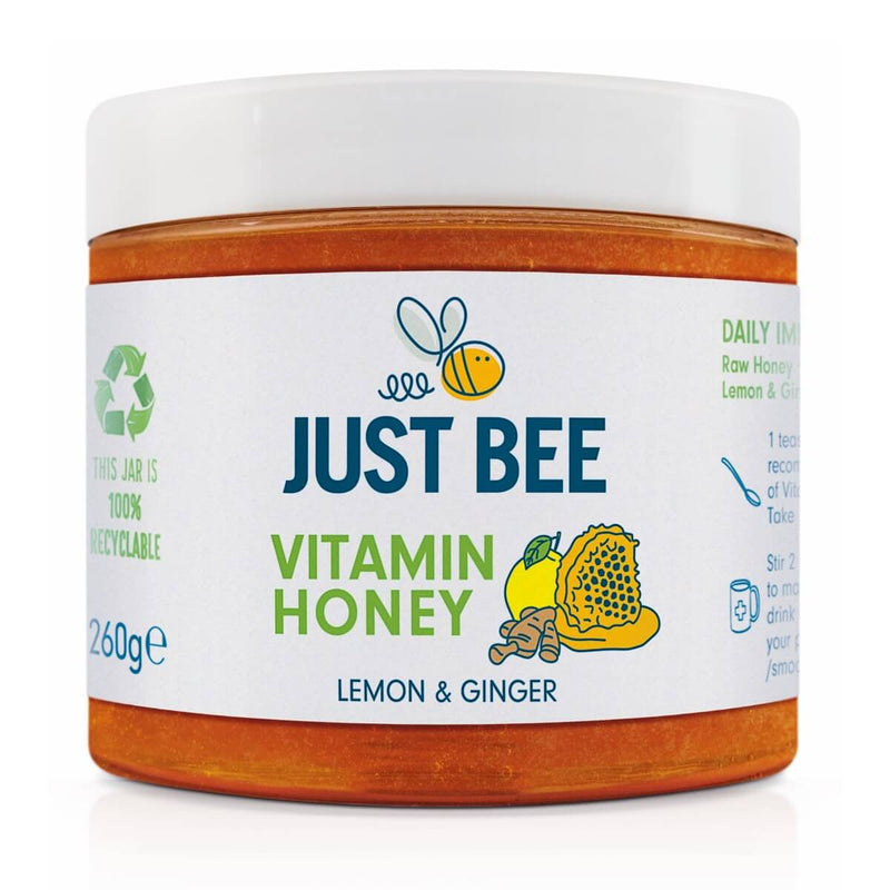 Lemon & Ginger Vitamin Honey (260g) - Subscription