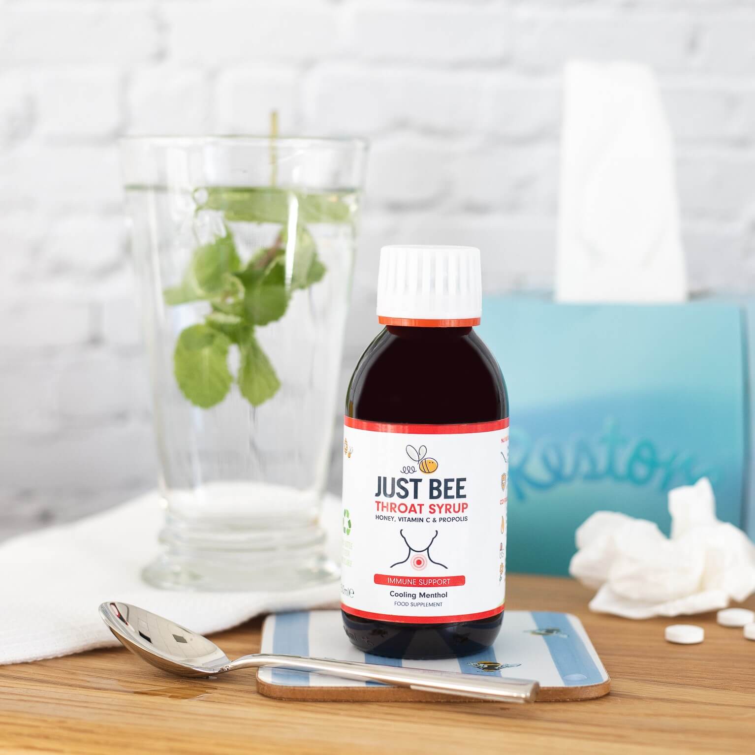 Natural Throat & Cough Syrup (150ml)