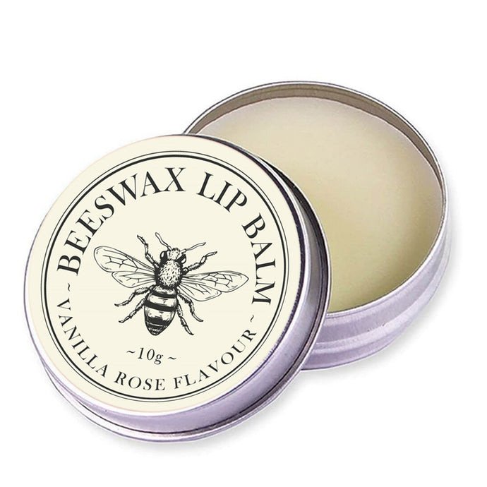 Beeswax Natural Lip Balm - Vanilla & Rose (1 x 10g)