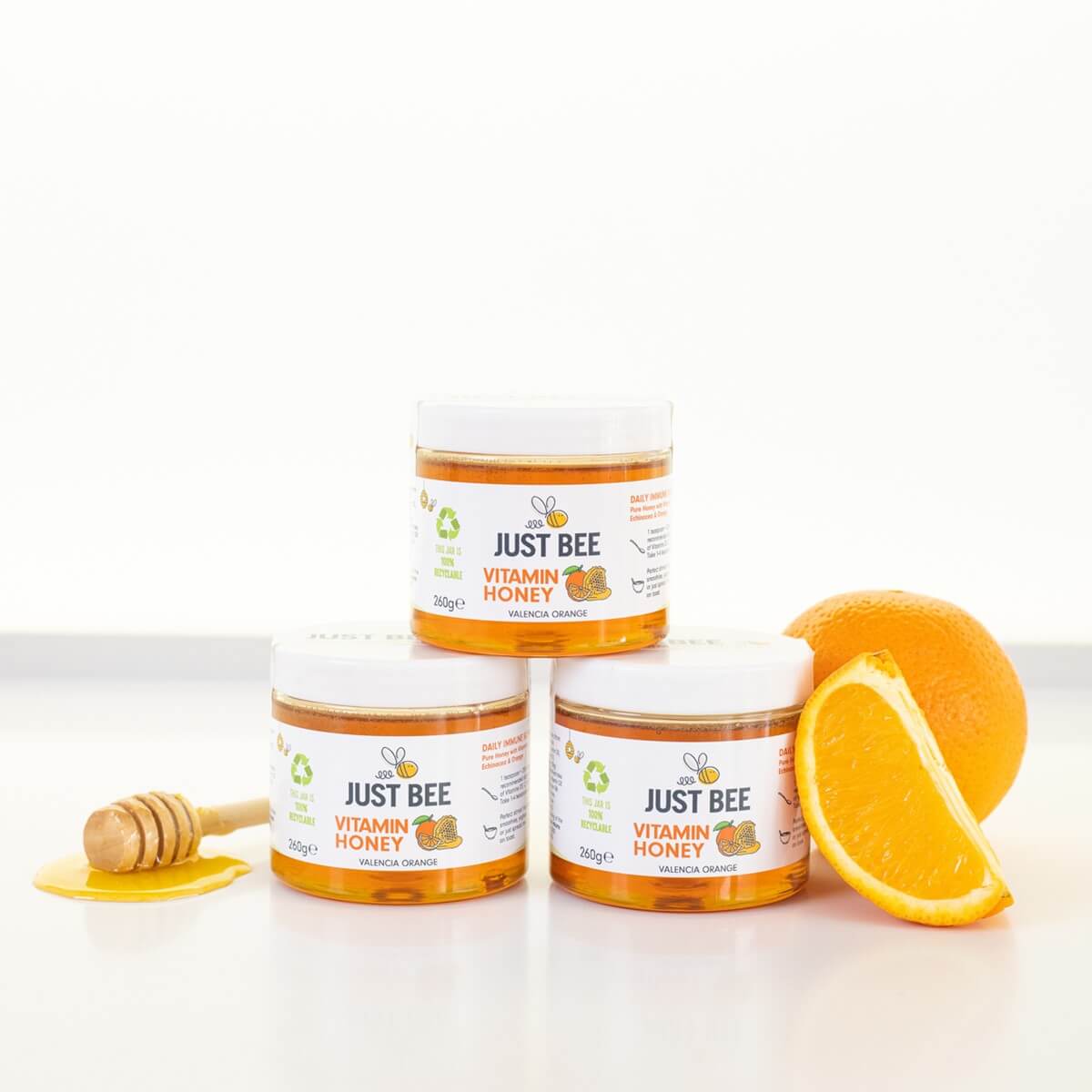 Orange Immunity Honey Multipack (3 x 260g)