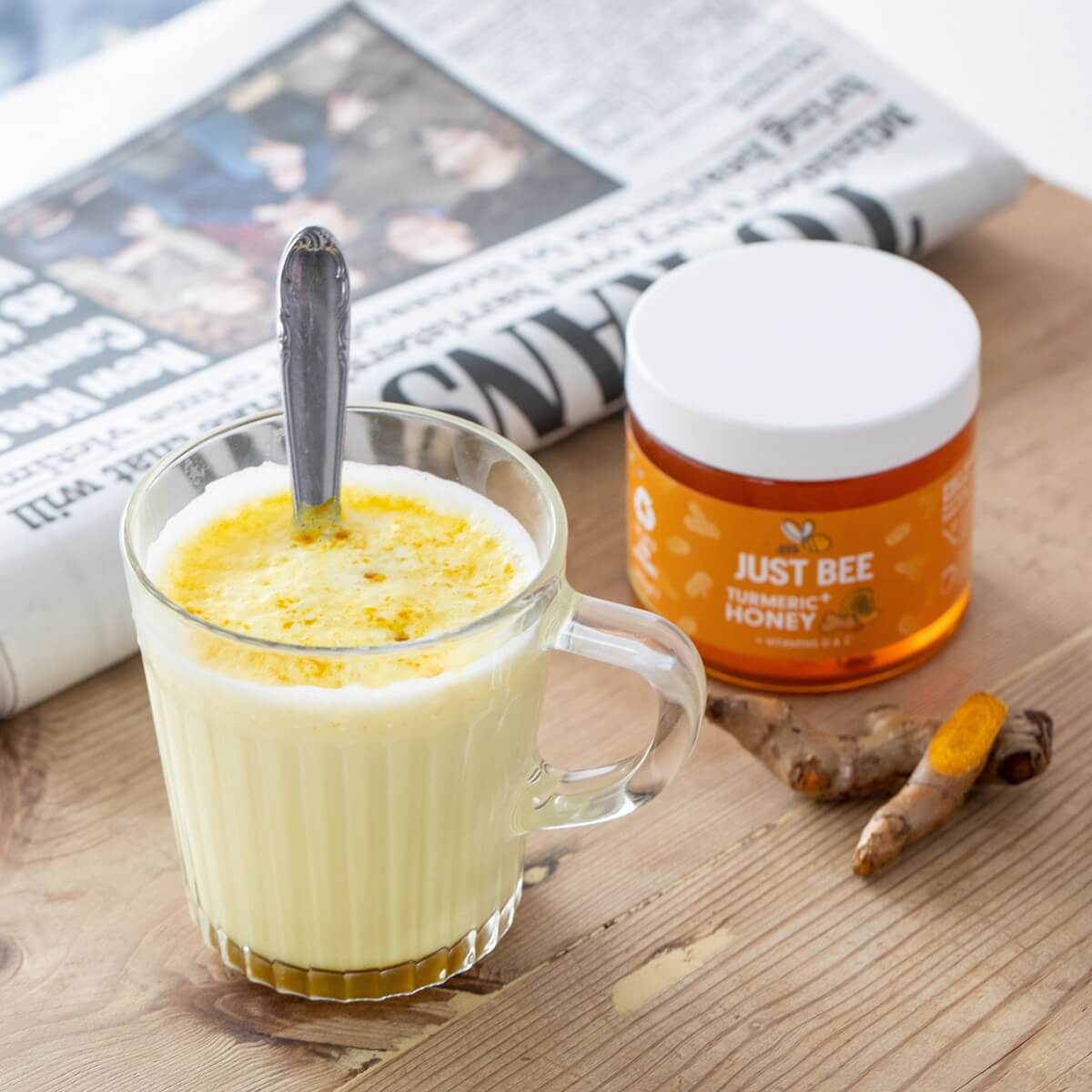 Turmeric+ Honey with Turmeric Extract, Vitamins D & C (260g)